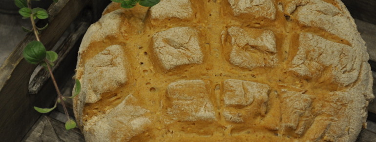Paine integrala cu oregano